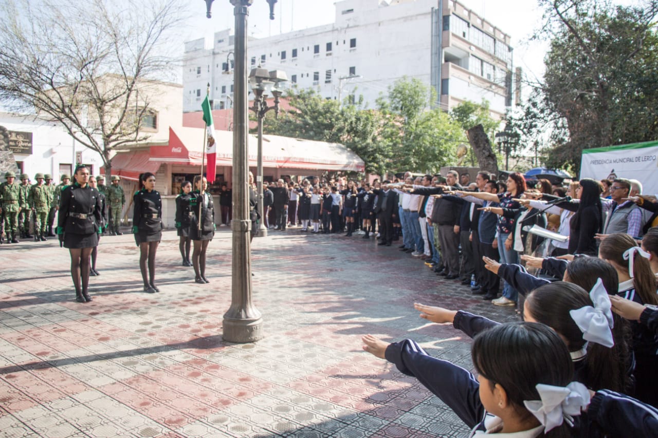 01 CONMEMORAN EN LERDO EL 107 ANIVERSARIO DEL D+ìA DEL EJ+ëRCITO MEXICANO-190220