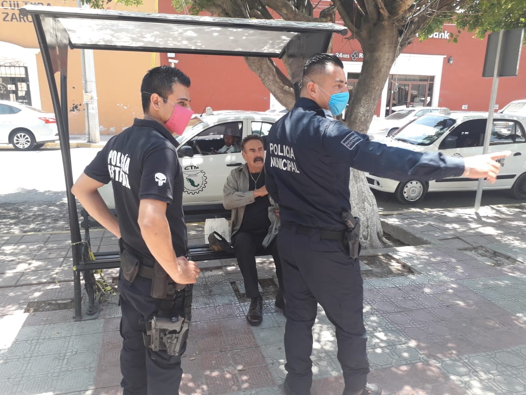 04 -ELEMENTOS POLICIACOS SUPERVISAN CUMPLIMIENTO DE DISPOSICIONES ANTE PANDEMIA-280420