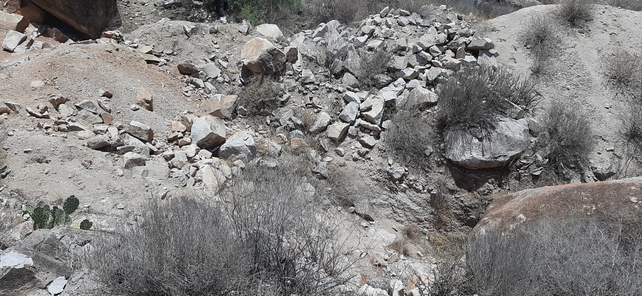 02 MEDIO AMBIENTE DE LERDO INSPECCIONA EXCAVACIONES EN LA SIERRA DEL SARNOSO-140520