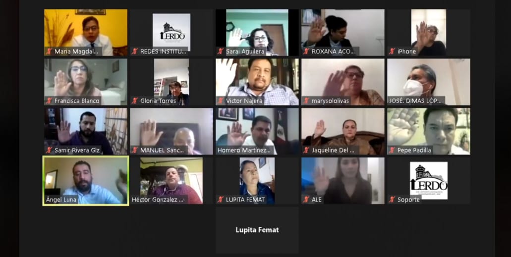 01-SE REALIZ+ô LA CUARTA SESI+ôN DE CABILDO VIRTUAL EN LERDO-011020