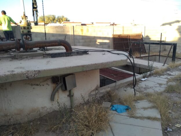 01-ATIENDE PERSONAL DEL SAPAL CÁRCAMO VANDALIZADO AL NORPONIENTE DE LA CIUDAD-03012022